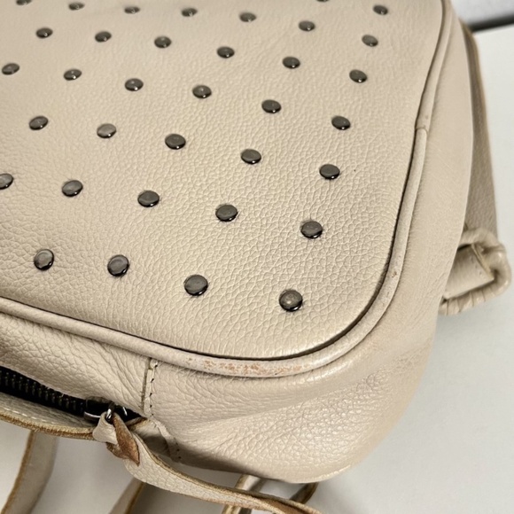 Anthropologie Cleobella Clarence Backpack Leather Ivory Studded main image 13